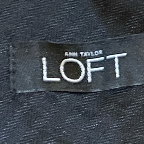 Ann Taylor Loft Zoe Bootcut Size 4 Gray Pants - Picture 5 of 8